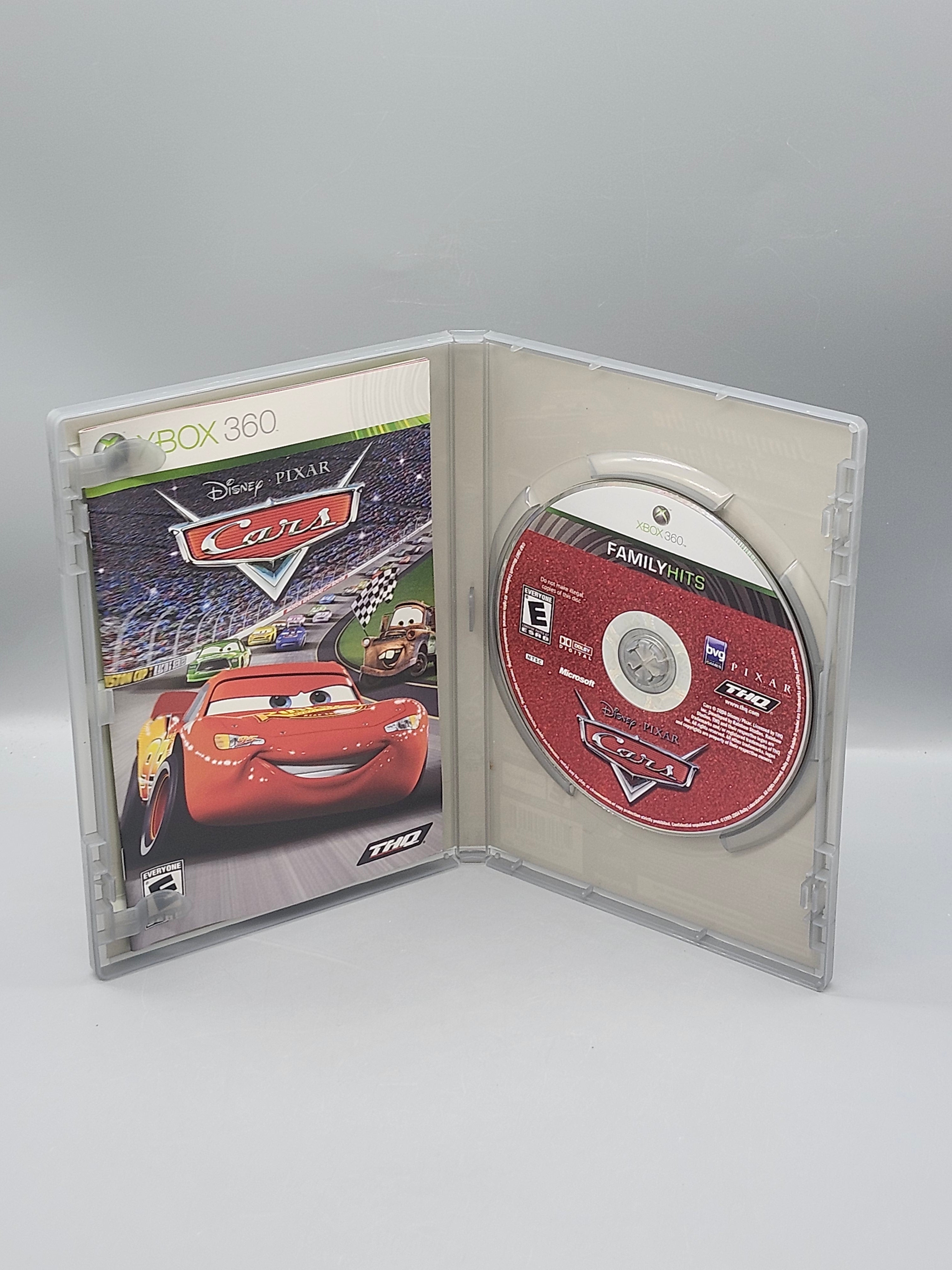Disney Pixar Cars Family Hits Xbox 360 Complete CIB Tested