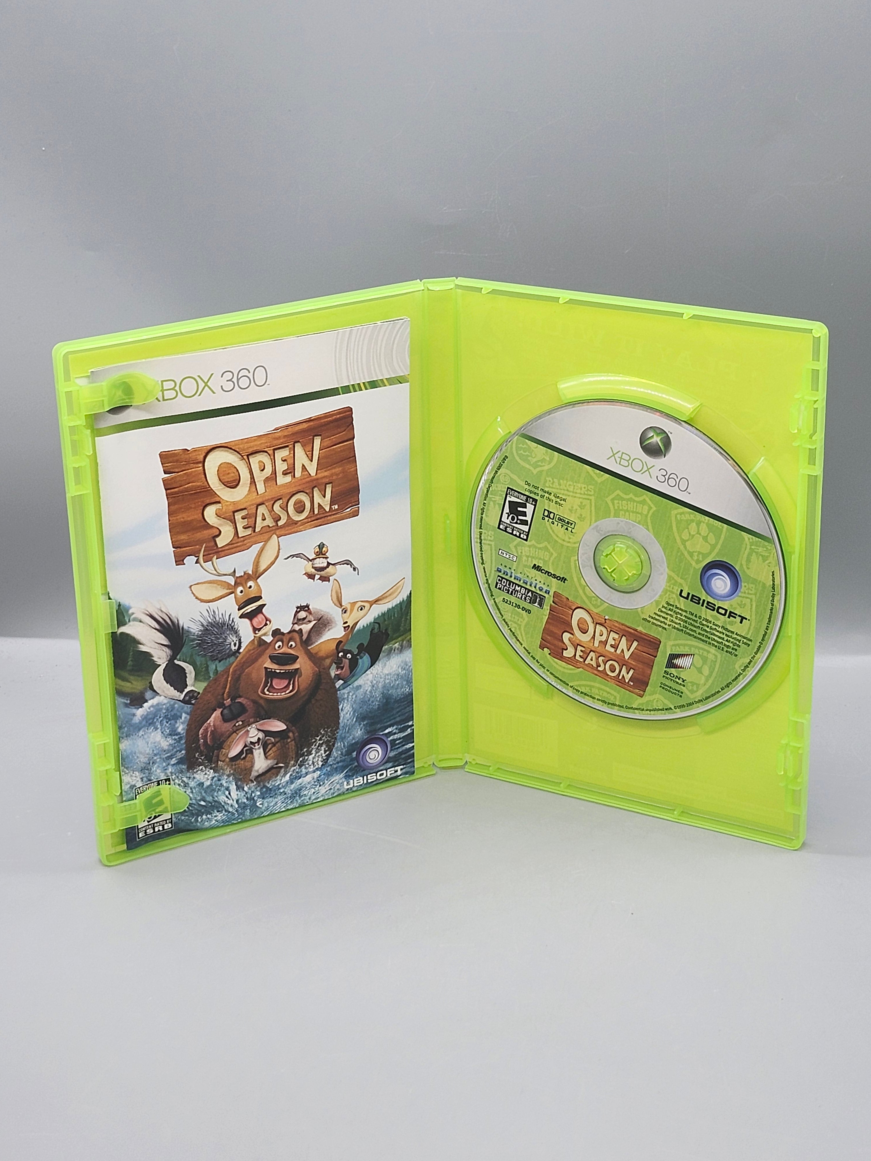 Open Season Xbox 360 Complete CIB Untested Light Scratches