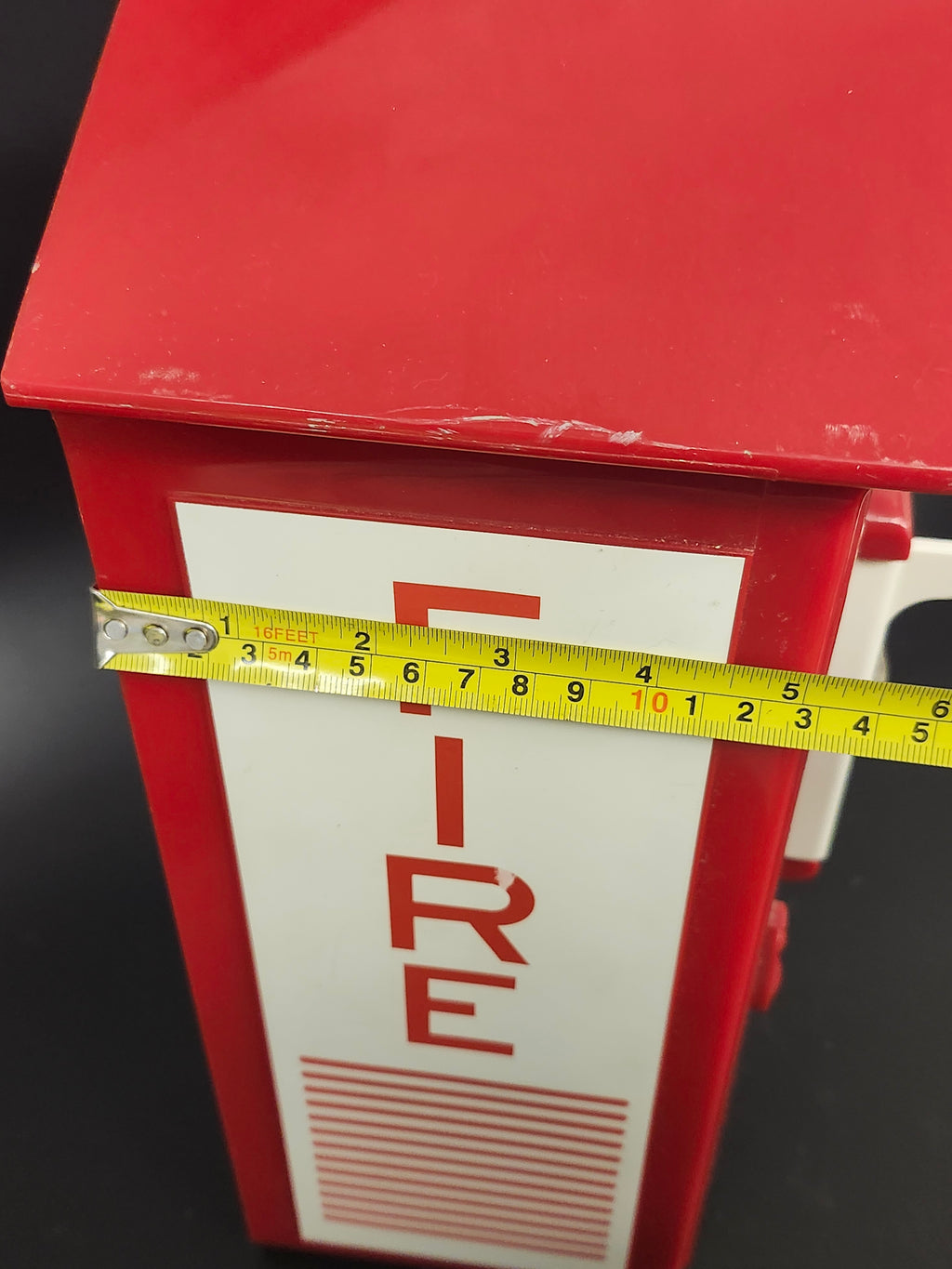 Randix FB-911 Emergency Fire Wall Telephone Phone Box Vintage Red untested