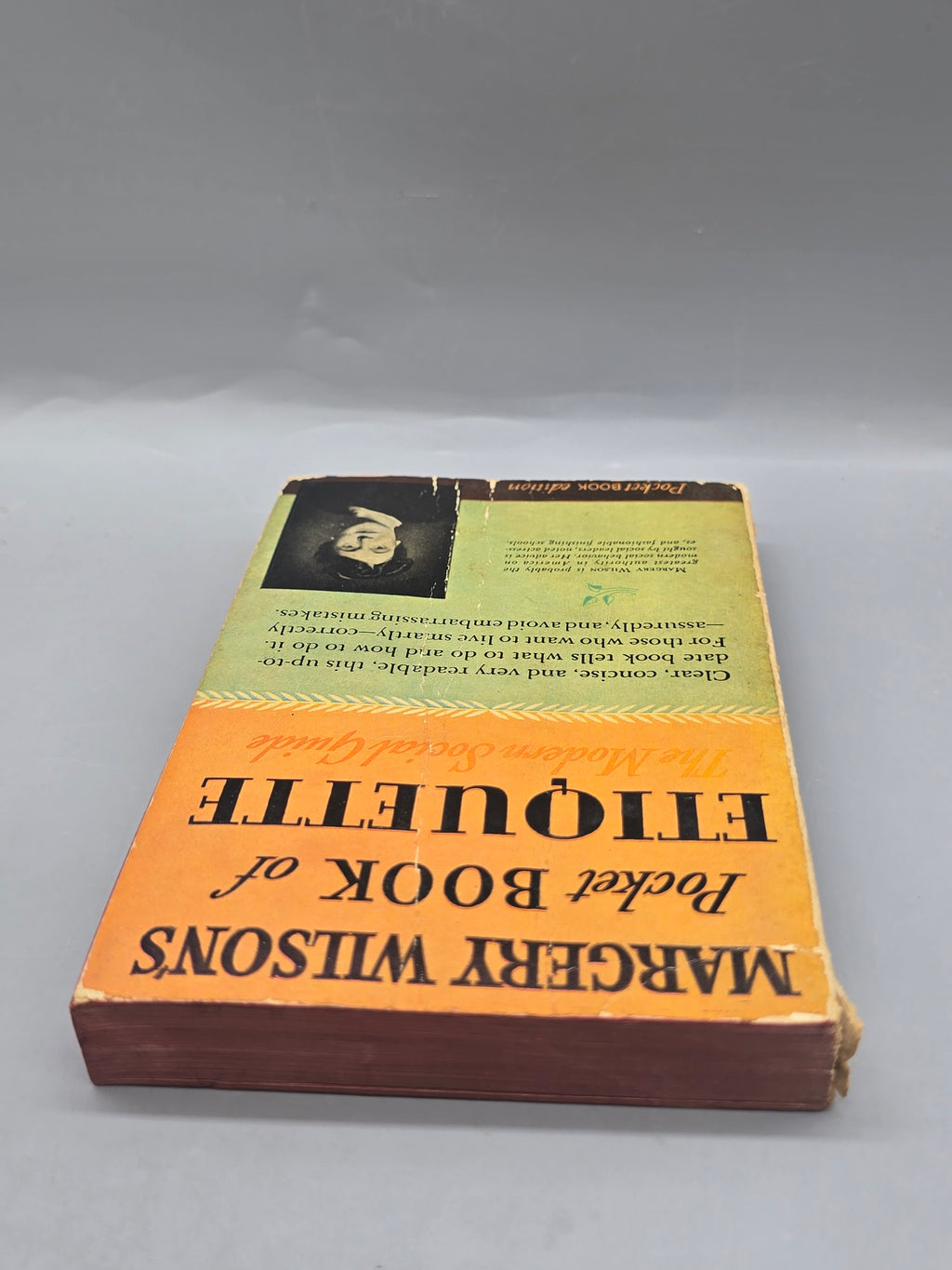 1949 1st Printing Margery Wilson’s Pocket Book of Etiquette Vintage Guide