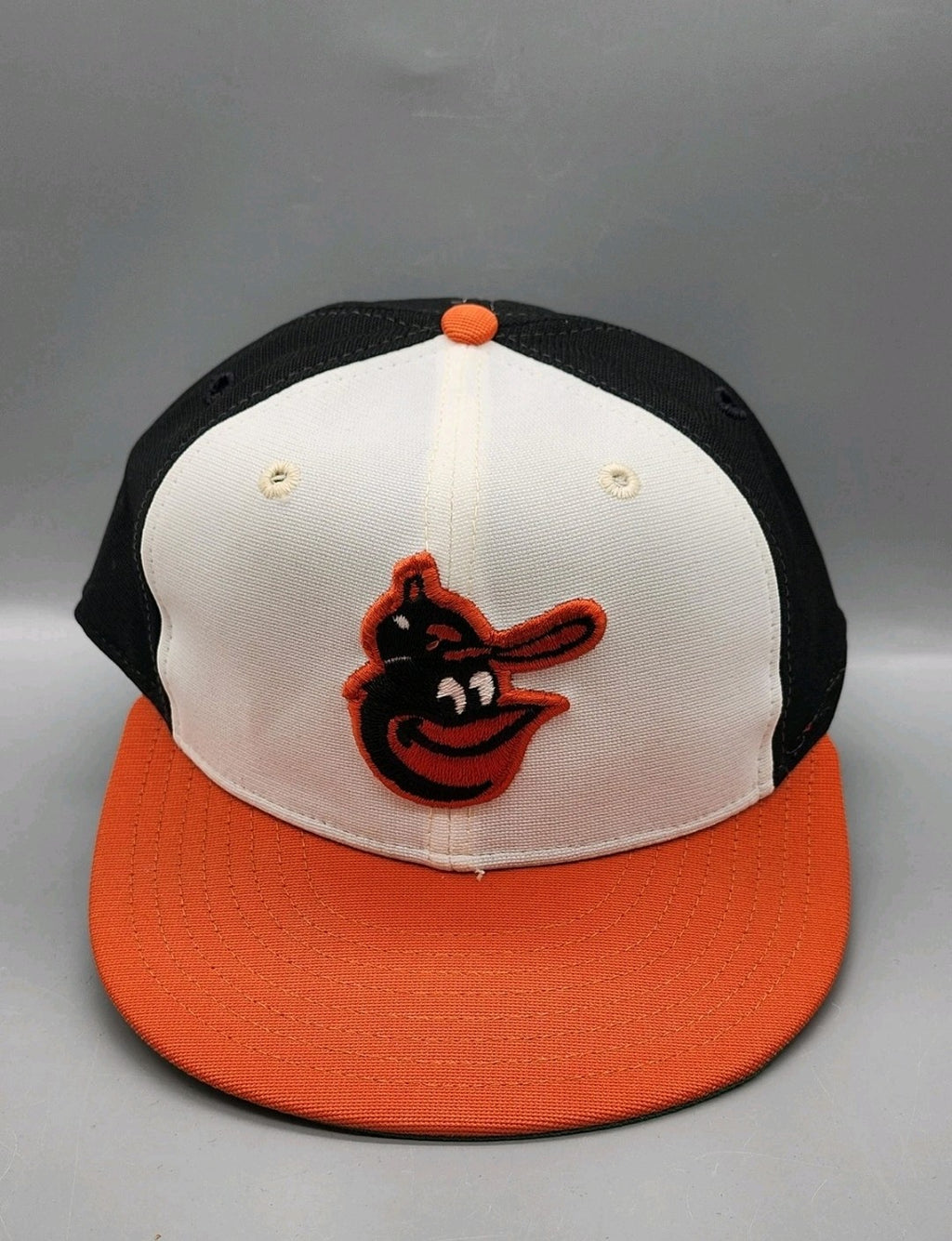 Vintage Baltimore Orioles Hat Cap Fitted Mens 7 1/4 MLB Baseball New Era Trucker