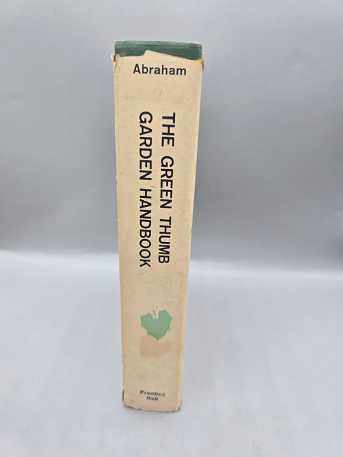 1961 The Green Thumb Garden Handbook by George Abraham Vintage Hardcover