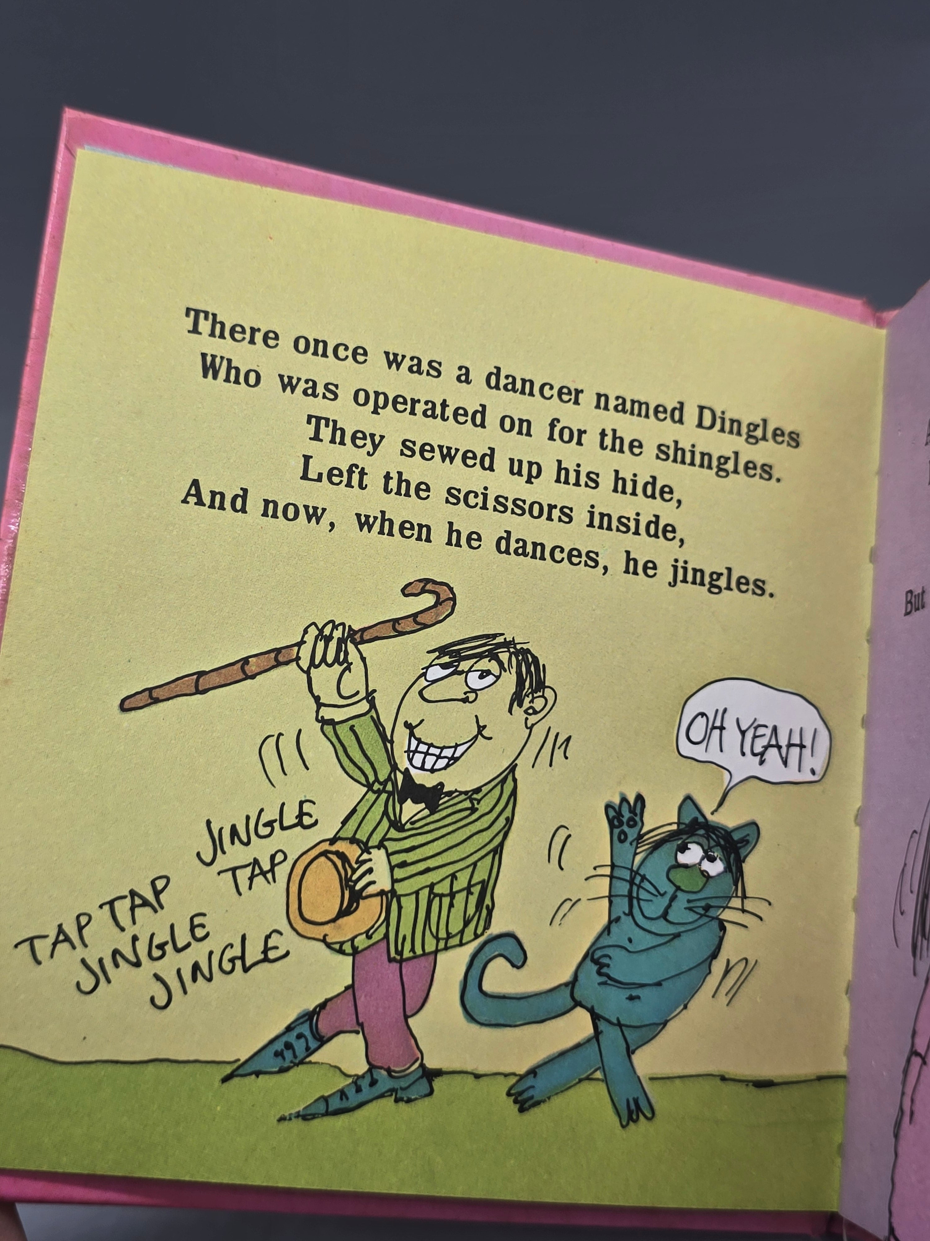 Vintage Bedside Limericks: A Book of Ridiculous Rhymes Hardcover HC