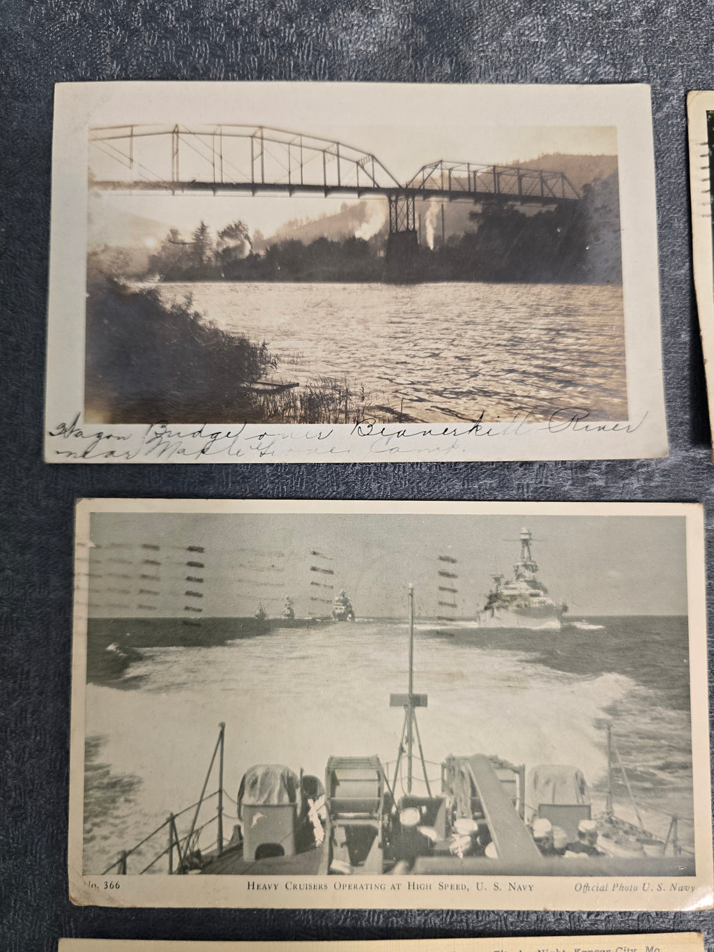 Lot of 8 Vintage Linen & Chrome Postcards WWII Navy, Scenic Views, Cities & Landmarks