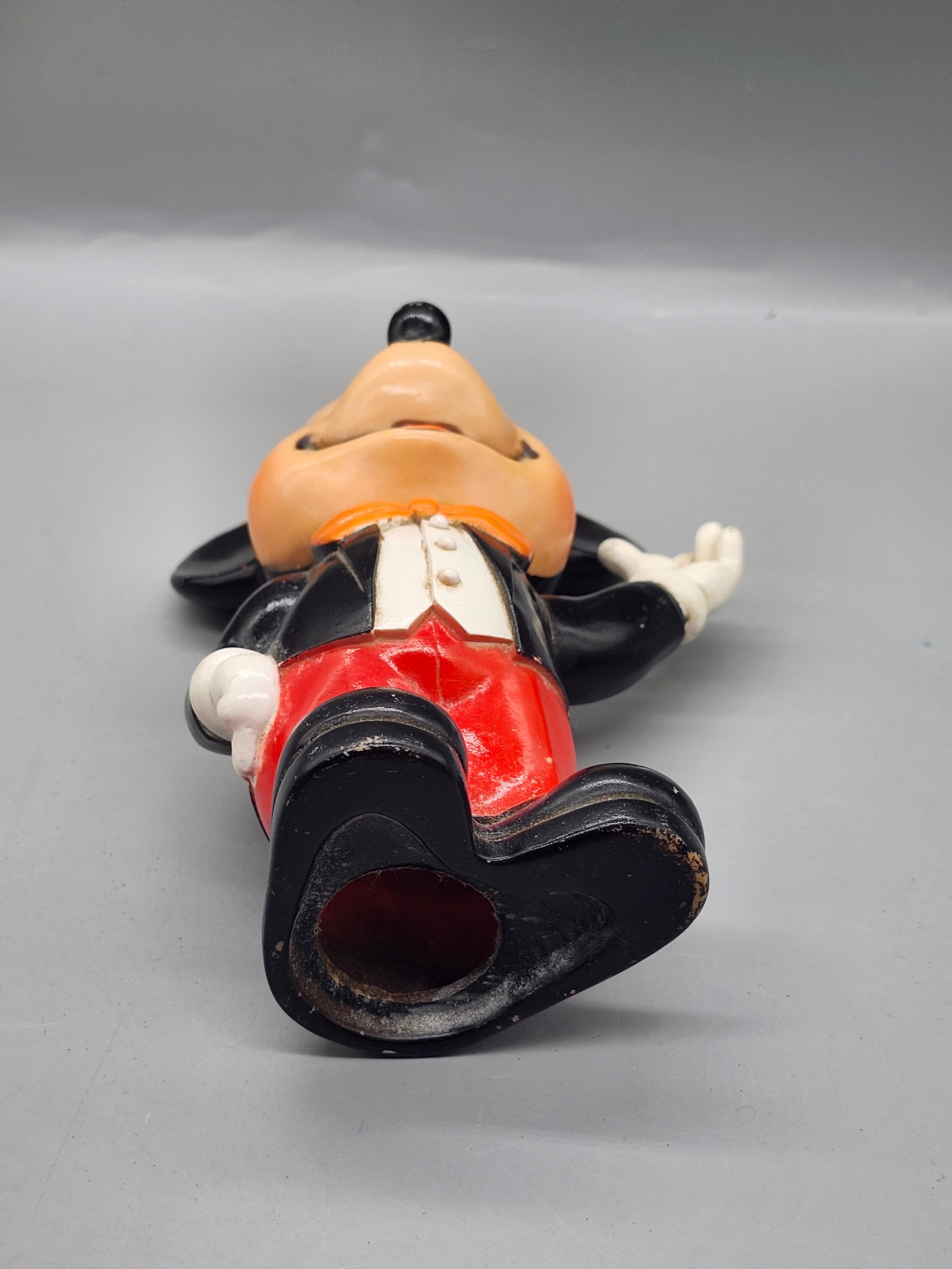 Vintage Walt Disney Mickey Mouse Plastic Coin Bank Made in Korea