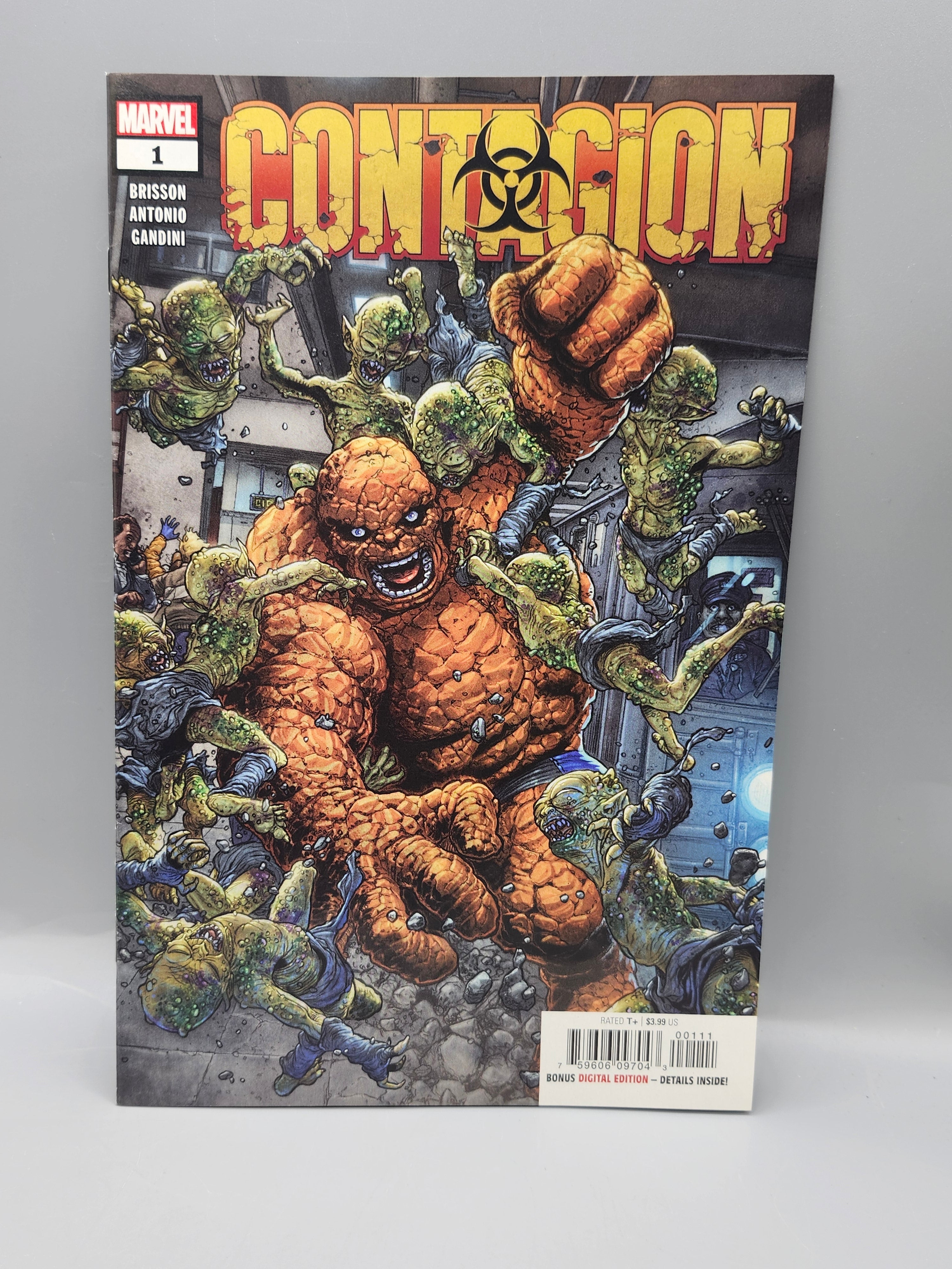 Marvel Contagion #1 (2019) – The Thing Cover