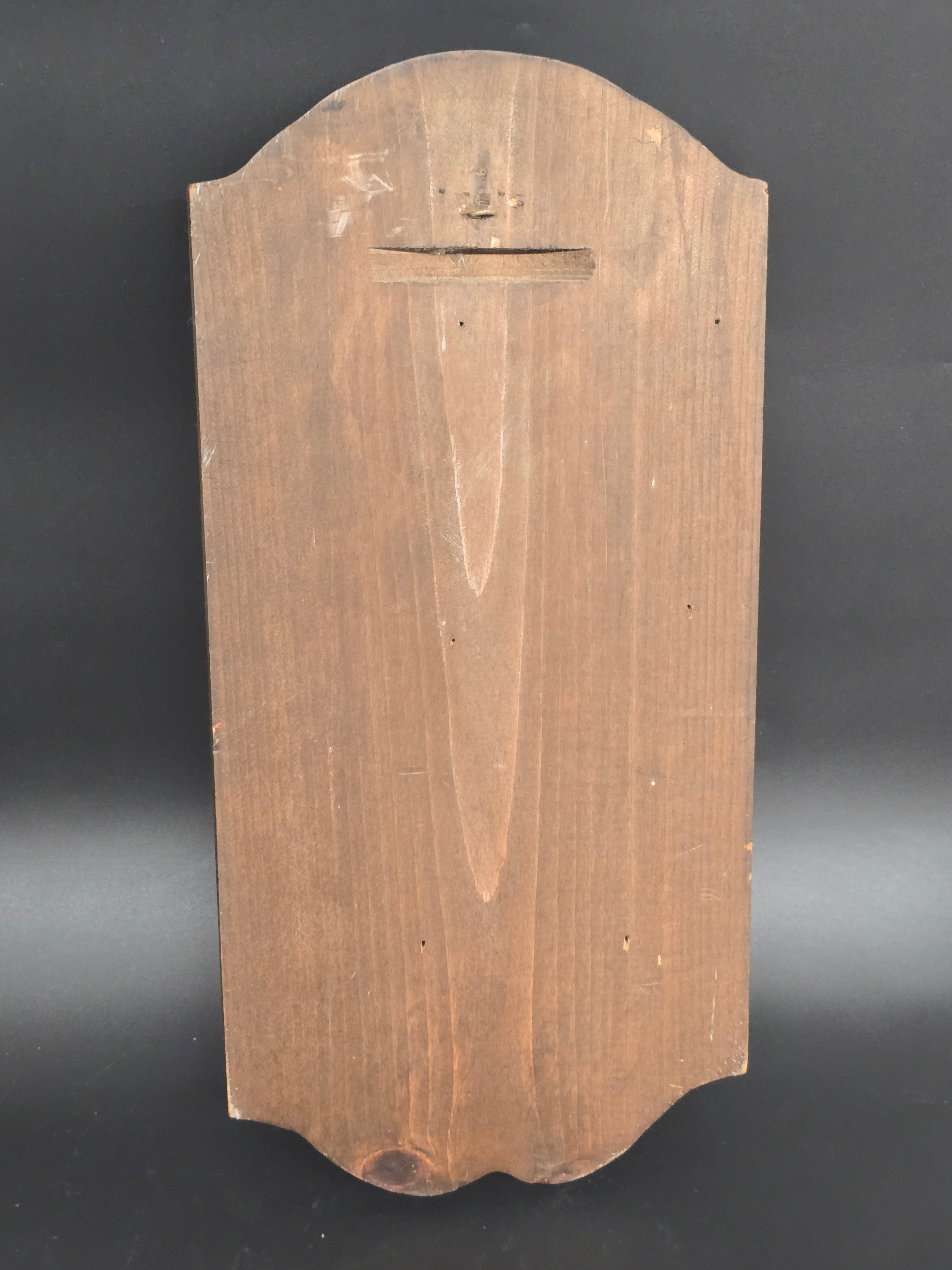 Vintage 1985 "Welcome to Gates Inn" Wooden Wall Plaque Sign 19" Eagle Americana Bar Decor