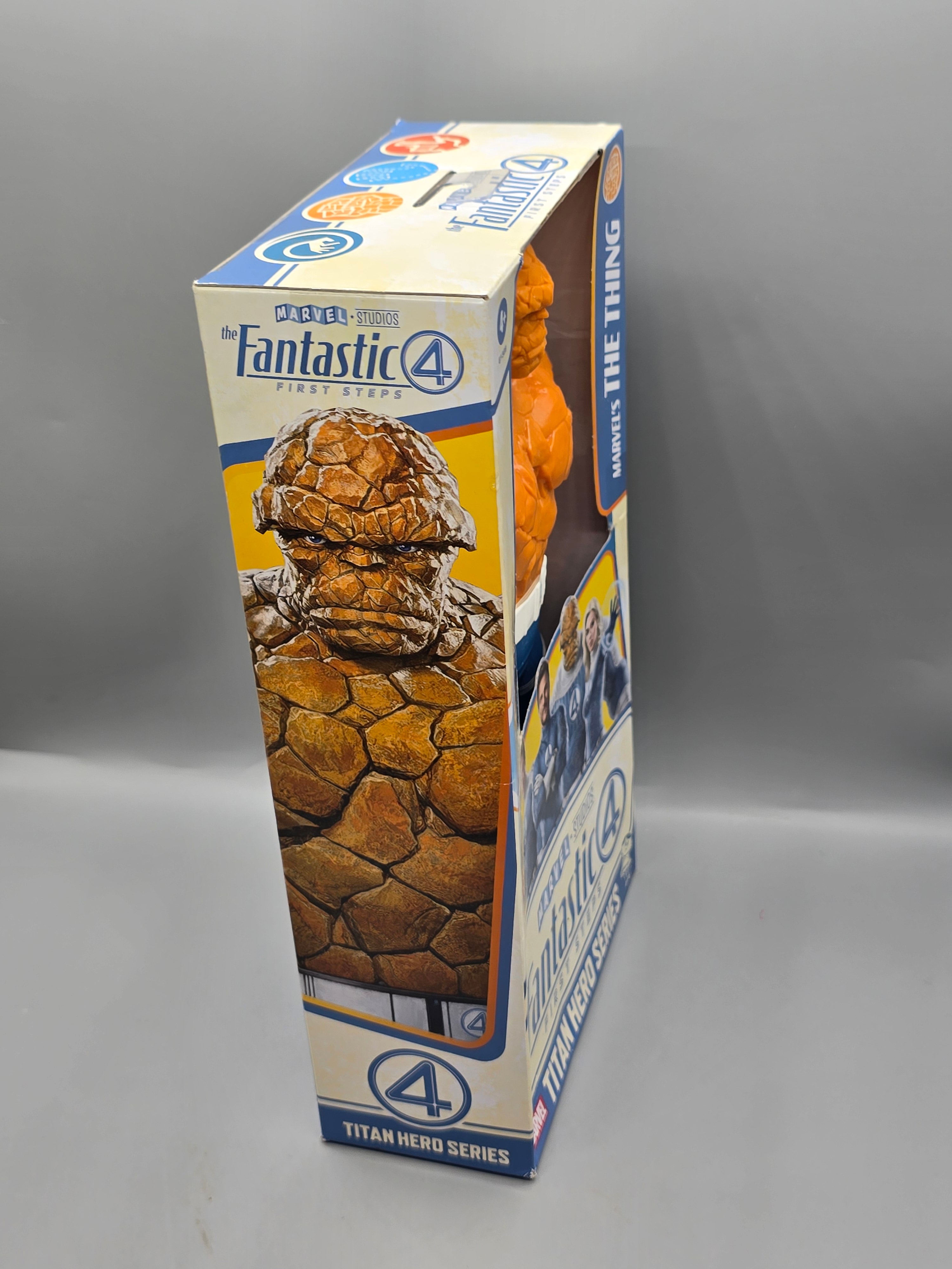Marvel Studios Fantastic Four First Steps Titan Hero Series The Thing Figure w/ Box – Read