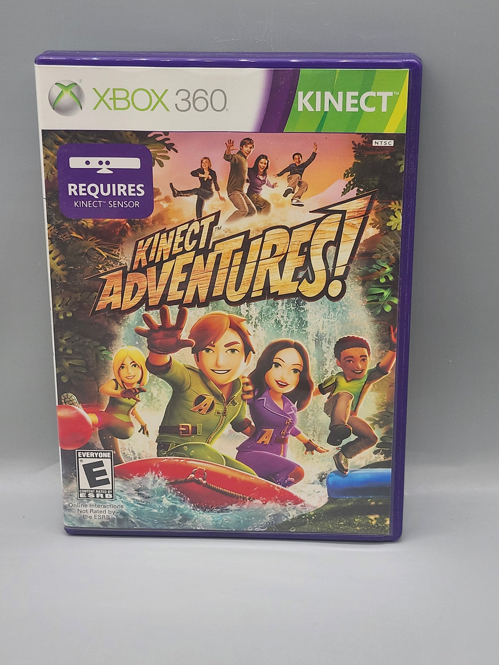 Kinect Adventures Xbox 360 Complete CIB Tested Light Scratches