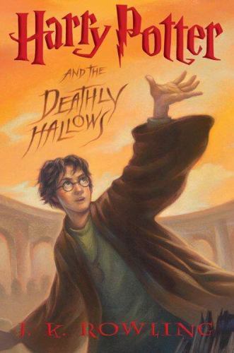 Harry Potter And The Deathly Hallows J.K. Rowling Yellow HC Scholastic 1st 2007